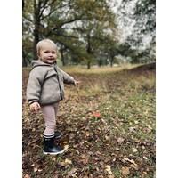 hooded jacket - walnut ENGEL NATUR hooded jacket - walnut