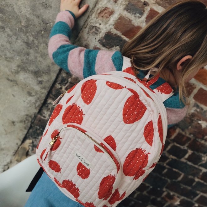 backpack kids - strawberry