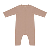 A BABY BRAND rib romper - nude