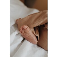 A BABY BRAND rib romper - nude
