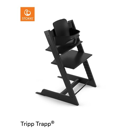 tripp trapp eetstoel - black STOKKE tripp trapp eetstoel - black