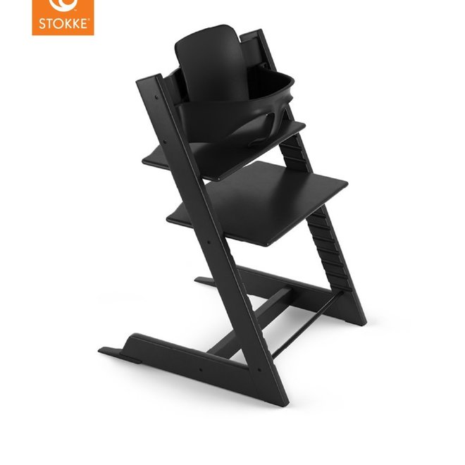 tripp trapp chair - black