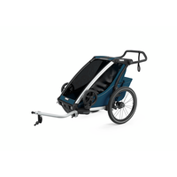 THULE chariot cross 2 (double) - majolica blauw