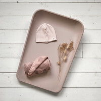 LEANDER matty changing mat - wood rose