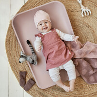 LEANDER matty changing mat - wood rose