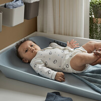 LEANDER matty changing mat - blueberry