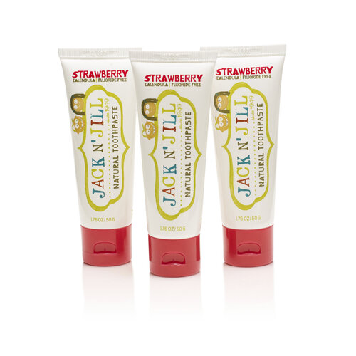 natural toothpaste organic - strawberry JACK 'N JILL natural toothpaste organic - strawberry