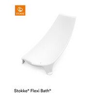 STOKKE flexi bad bundel (bad & inzetje) - wit