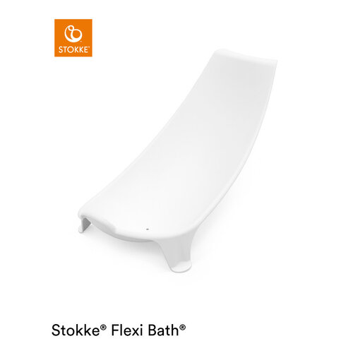 STOKKE flexi bad bundel (bad & inzetje) - wit