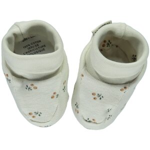 POUDRE ORGANIC booties - indian tan - 0-3M booties - indian tan - 0-3M