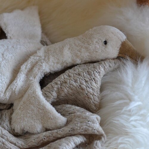 SENGER NATURWELT cuddly goose - white - small