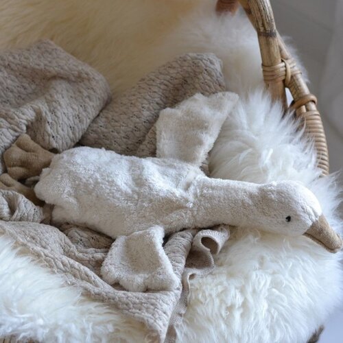 SENGER NATURWELT cuddly goose - white - small