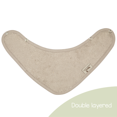 TIMBOO bandana doubled - feather grey