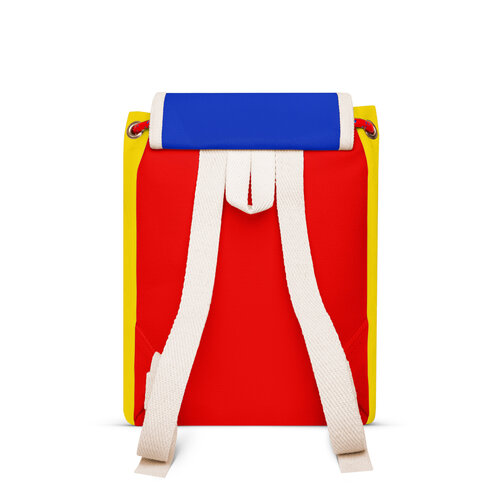 backpack mini matra - blue red yellow YKRA backpack mini matra - blue red yellow