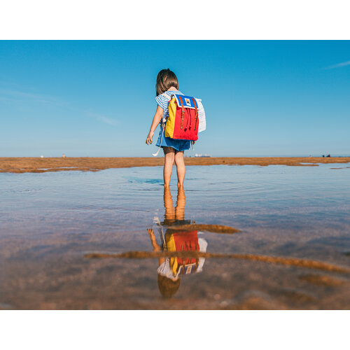 backpack mini matra - blue red yellow YKRA backpack mini matra - blue red yellow