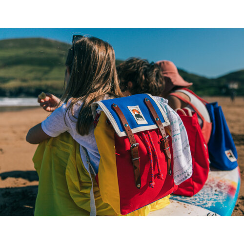 backpack mini matra - blue red yellow YKRA backpack mini matra - blue red yellow