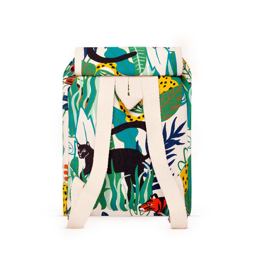 backpack mini matra - jungle print YKRA backpack mini matra - jungle print