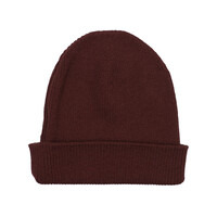 wool hat adult - mahogany