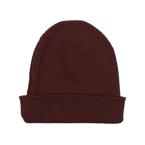 wool hat adult - mahogany
