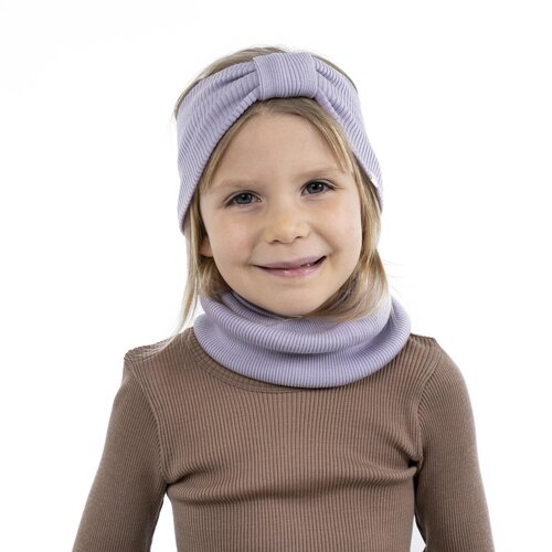 MINIMALISMA tube scarf merino wool - ice rose