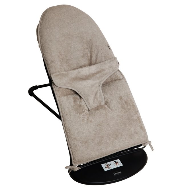 babybjorn cover - feather grey