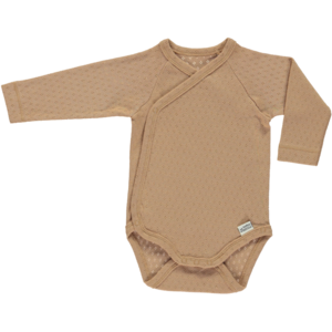 body wrap-around long sleeves ajouré -laatste maat 3M