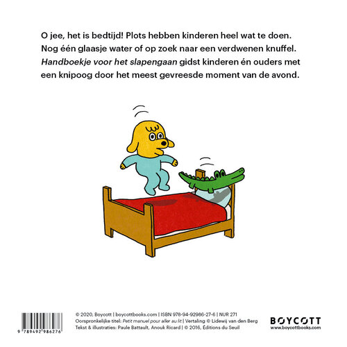 BOYCOTT handboekje voor het slapengaan