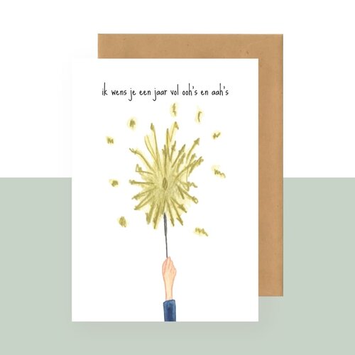 STUDIO BERTHA card - ooh’s en aah’s