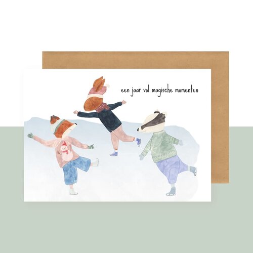STUDIO BERTHA card - magische momenten