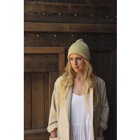 HVID beanie fonzie - adult - light yellow
