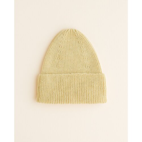 HVID beanie fonzie light yellow - kids