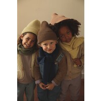 HVID beanie fonzie mocha - kids