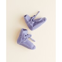 HVID booties - lilac - 0-9M