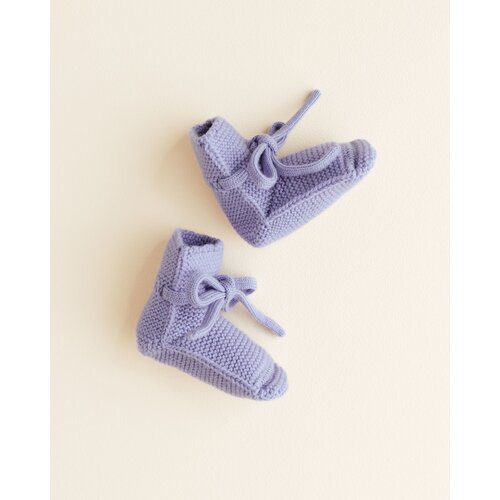 HVID booties - lilac - 0-9M