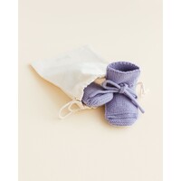 HVID booties - lilac - 0-9M
