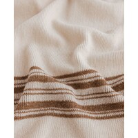 HVID blanket gilbert - off-white/walnut