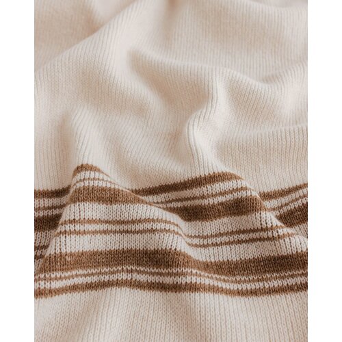 HVID blanket gilbert - off-white/walnut