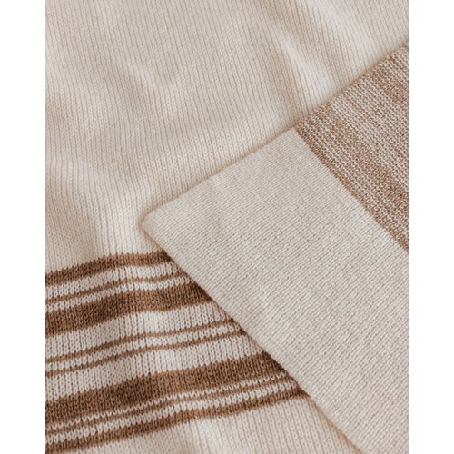 HVID blanket gilbert - off-white/walnut