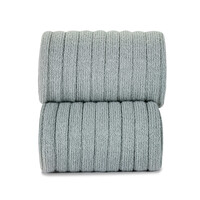 CONDOR ribbed tights - dry green