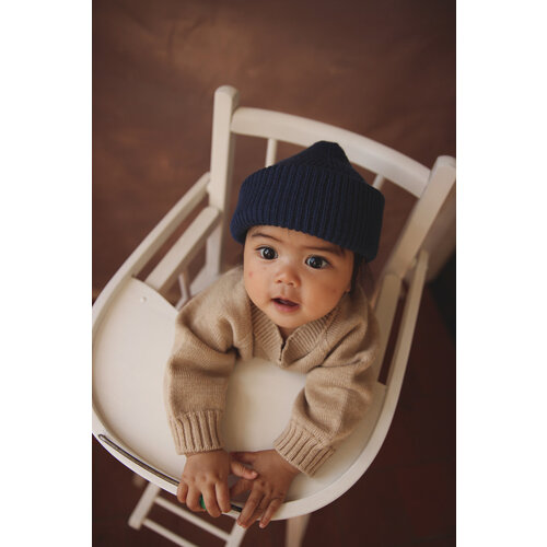 HVID beanie fonzie blue - kids
