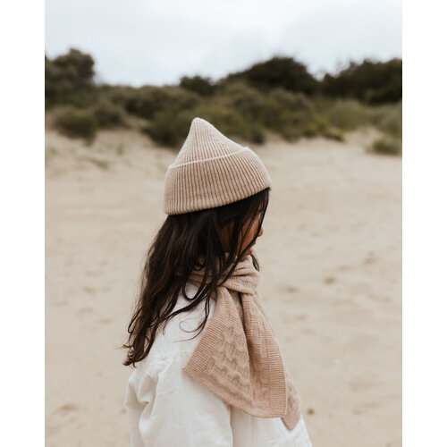 HVID beanie fonzie sand - kids