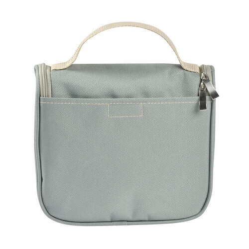 BEABA toiletry bag with 9 essentials - sage green