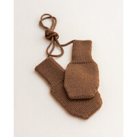 HVID mittens - mocha