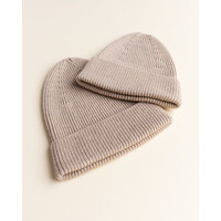 HVID beanie fonzie - adult - sand