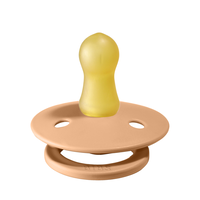 BIBS 2 pack latex - 0-6m - vanilla/peach