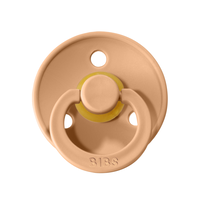 BIBS 2 pack latex - 0-6m - vanilla/peach