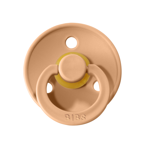 BIBS 2 pack latex - 0-6m - vanilla/peach