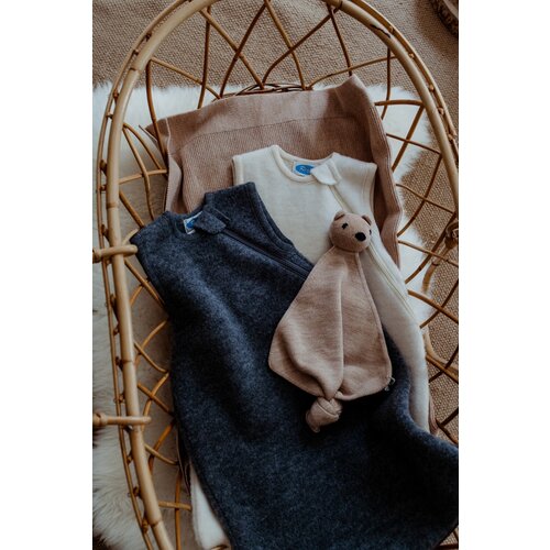 REIFF winter sleeping bag wool fleece - grey