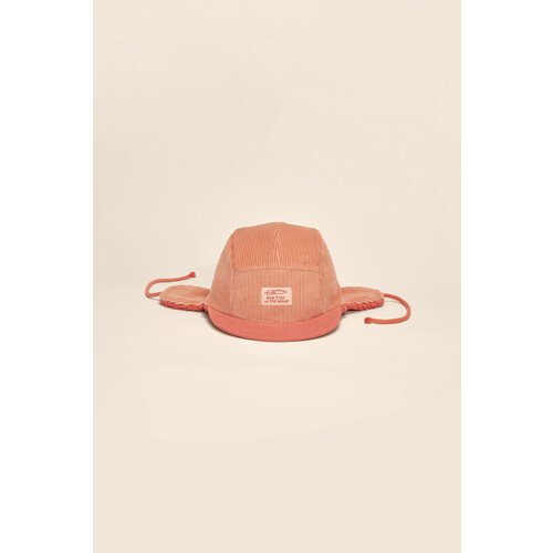 NEW KIDS IN THE HOUSE winter cap with plush lining - robin vintage sienna