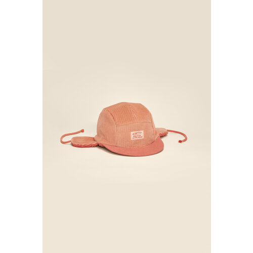 NEW KIDS IN THE HOUSE winter cap with plush lining - robin vintage sienna
